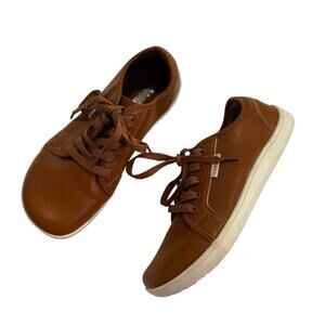 HOBIBEAR Barefoot Sneakers Leather Minimalist Wide Flat Shoes Mens 7.5 / 40